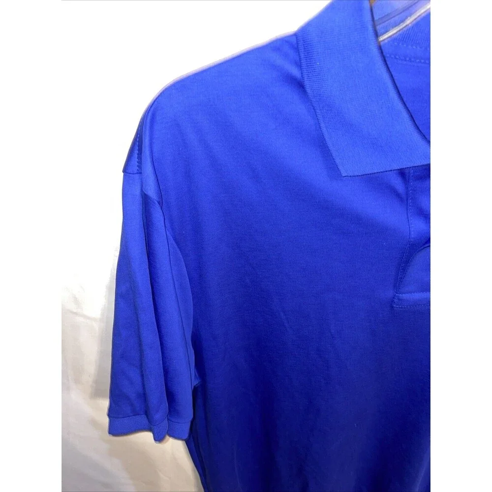 Polo Ralph Lauren Flesh Pony Mens Golf Shirt Size Large Blue Athleisure Outdoors